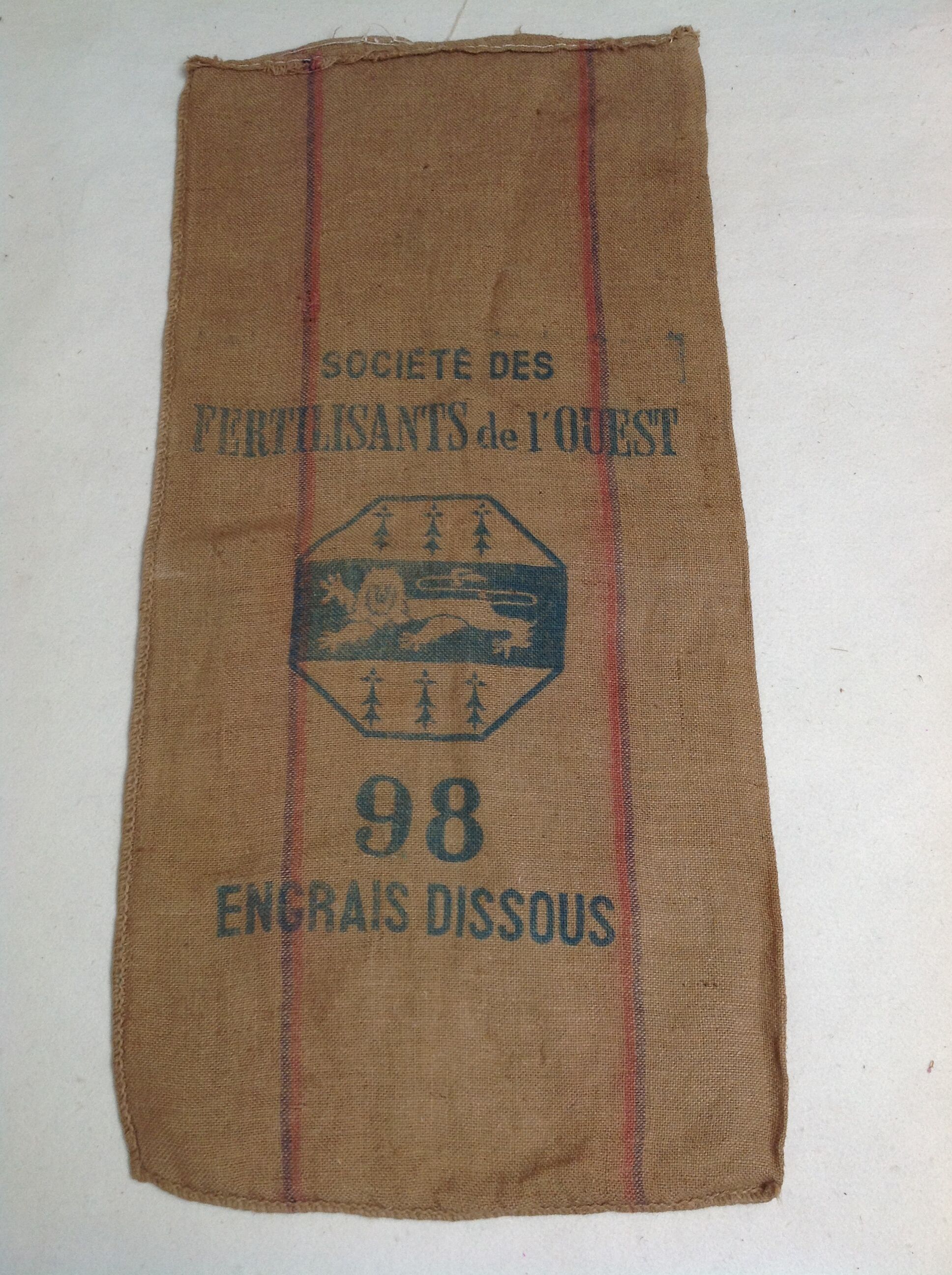 Dior burlap bag