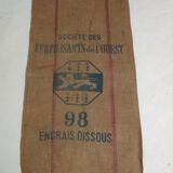 Sac en toile de jute  Dior