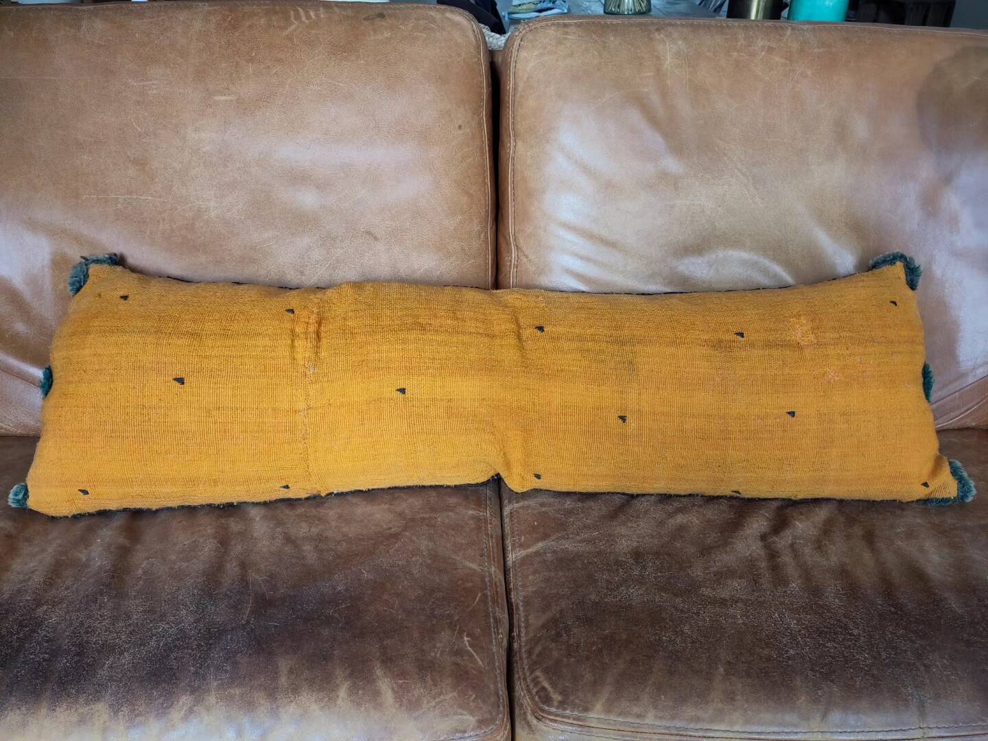 Vintage Tunisian cushion