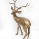 Cerf laiton vintage xxl