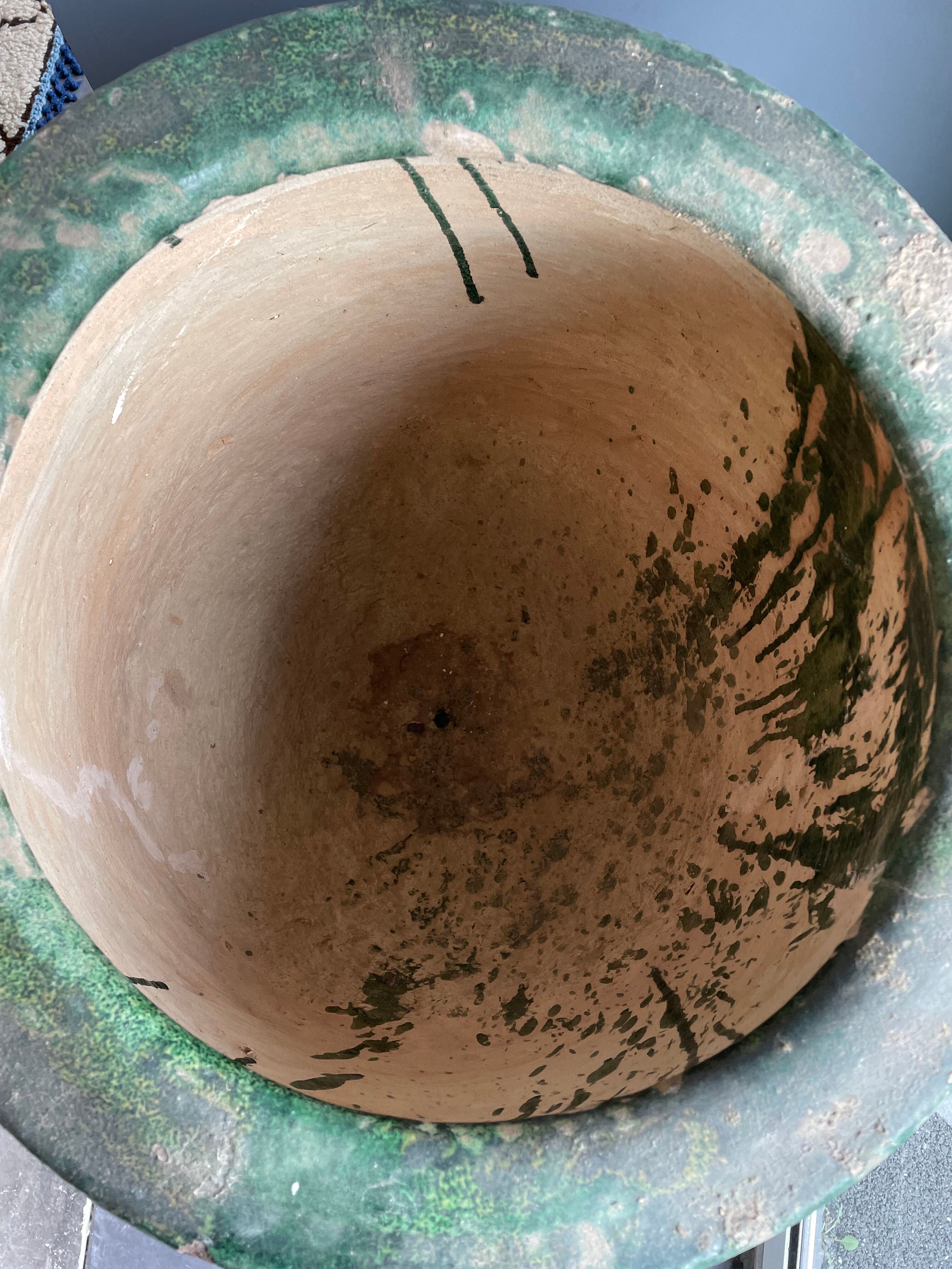 Old drum jar h 90 x r 60 100 liters