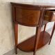 Half-moon console