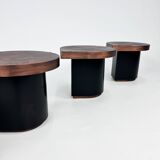 Set of 4 Felix de Boussy Teardrop Side tables for Studio Begali