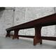 Wooden bench