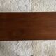 Designer coffee table in chrome metal and teak 1970