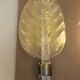 Pair of Murano glass wall lights, Toso