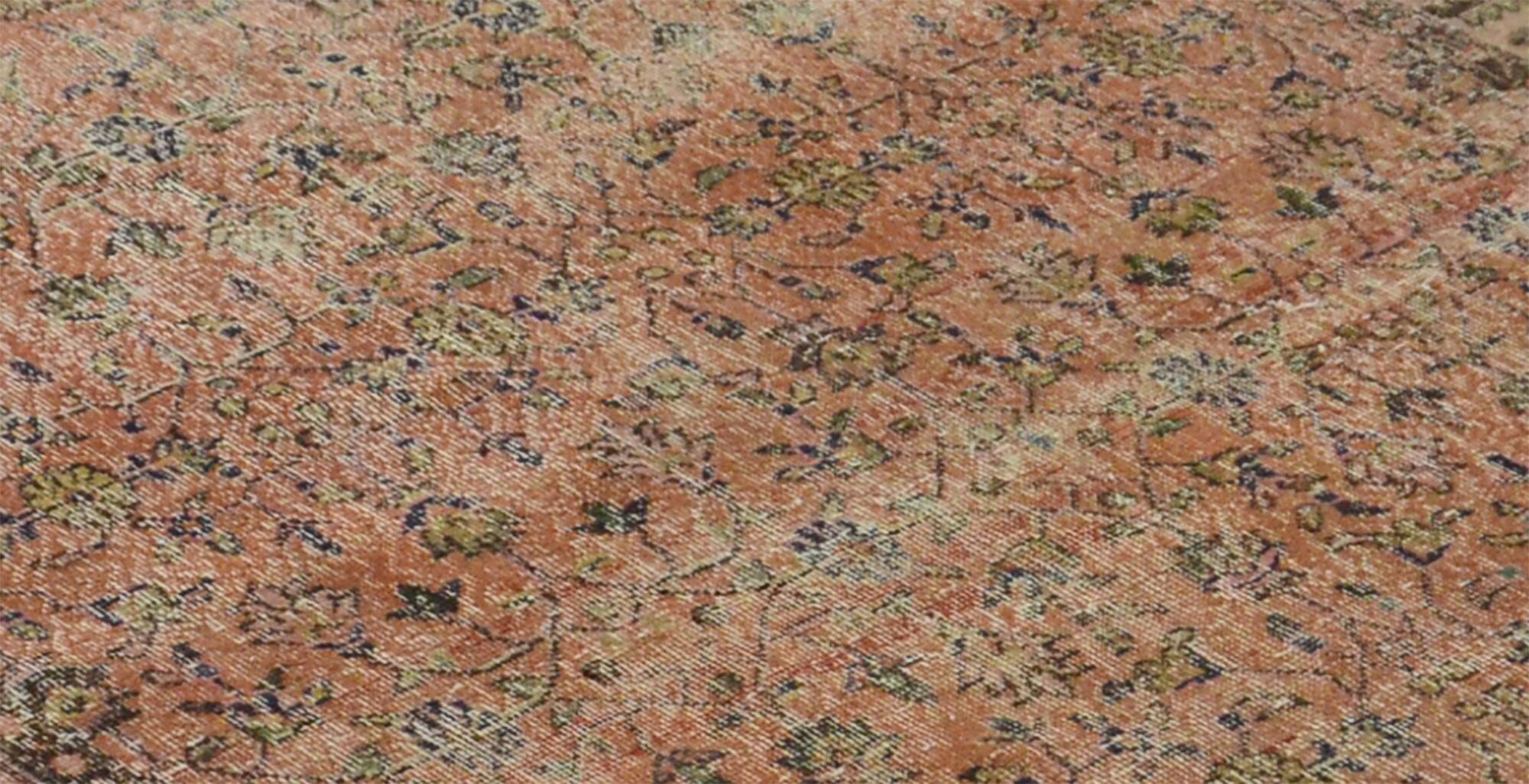 Turkish Anatolian Handmade Vintage Rug 302 cm x 177 cm