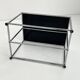 Black console by Fritz Haller & Paul Schärer for USM Haller, 1980
