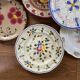 Mismatched antique plates