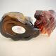 Flacon de parfum vintage 70 collector Lion Avon Black Suede