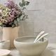Stoneware salad bowl