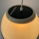 Plexiglass ceiling light in the shape of an egg, 1960s, Italy