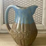 stoneware pitcher signed L.Lourioux circa 1910