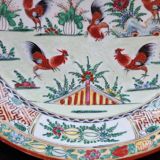 Large semi-deep Macau porcelain platter (1971) - Authentic piece