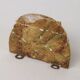 Group of 3 antique shelves "800" in carved wood and gold imitation marble.