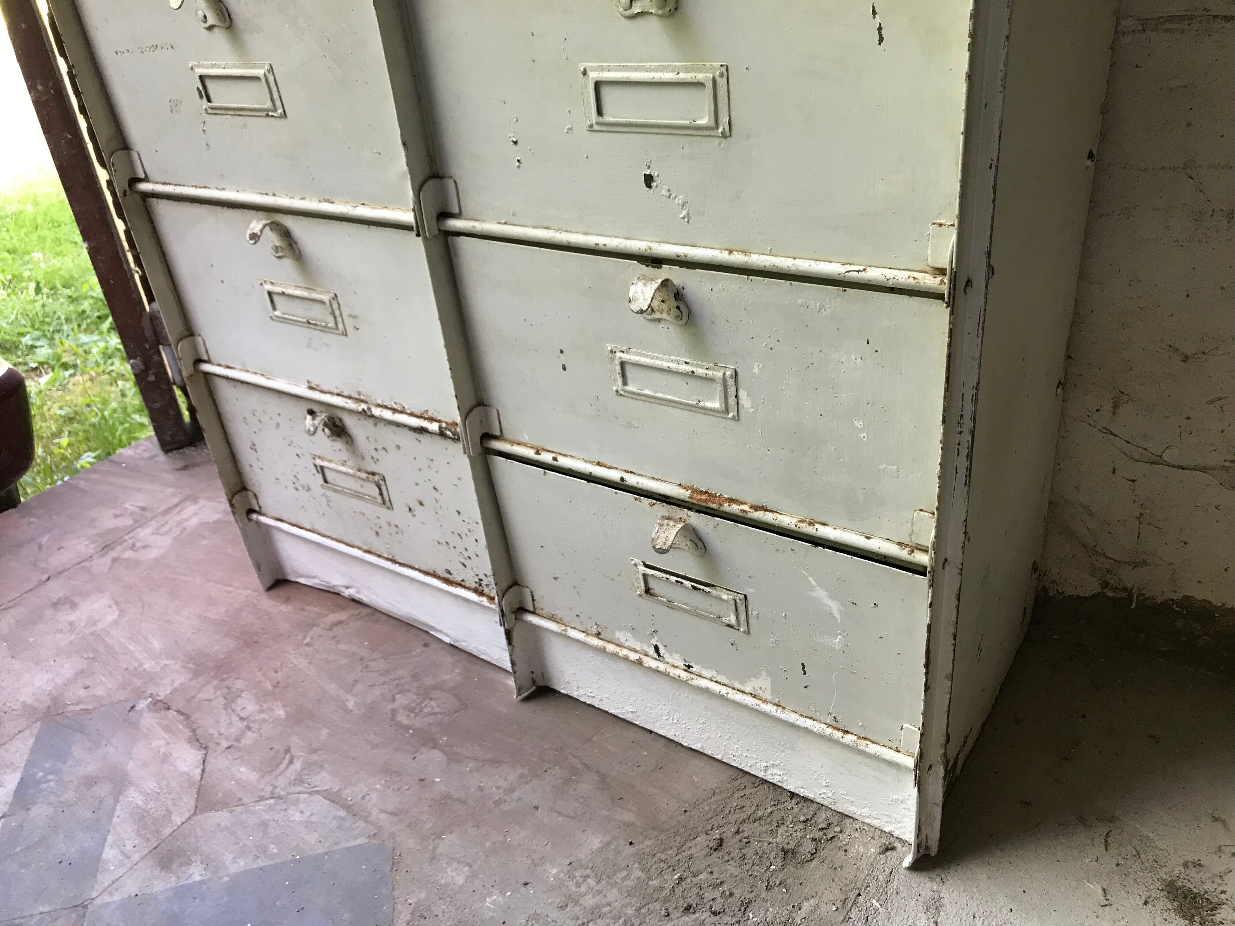 Antique clamshell Cabinet