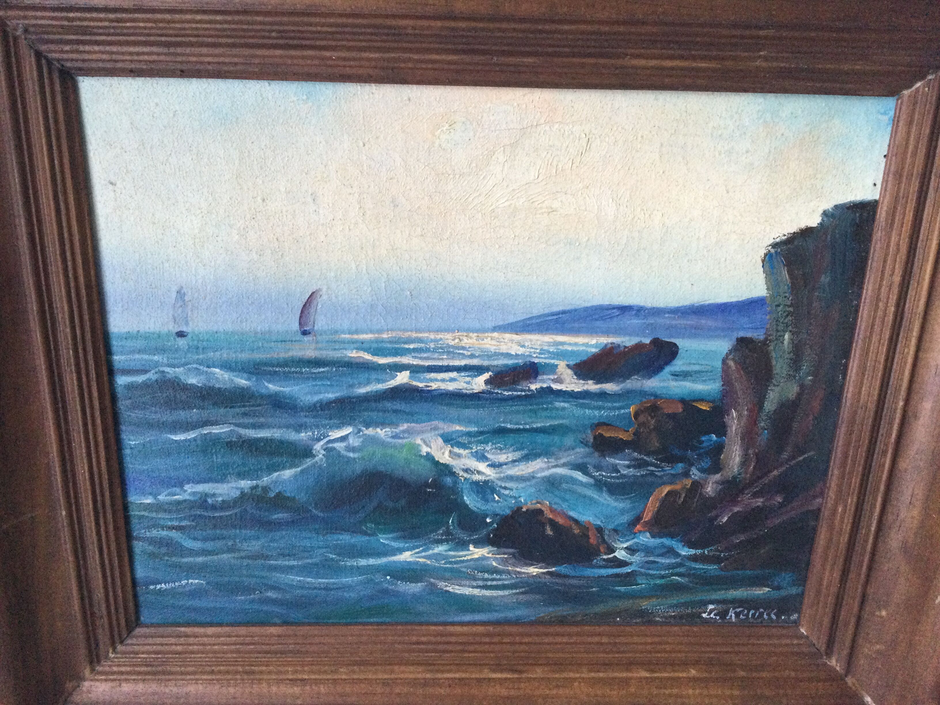 Marine signed Le Kerrec