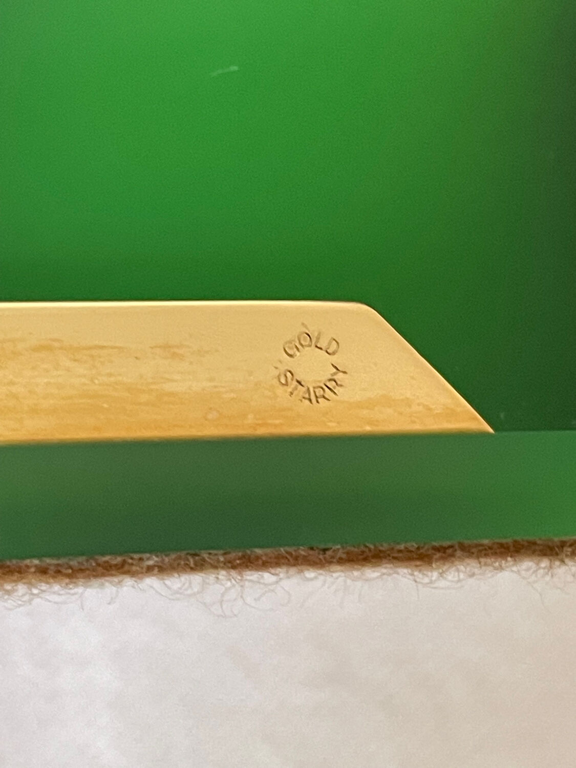 Mail rack tortoiseshell gold starry