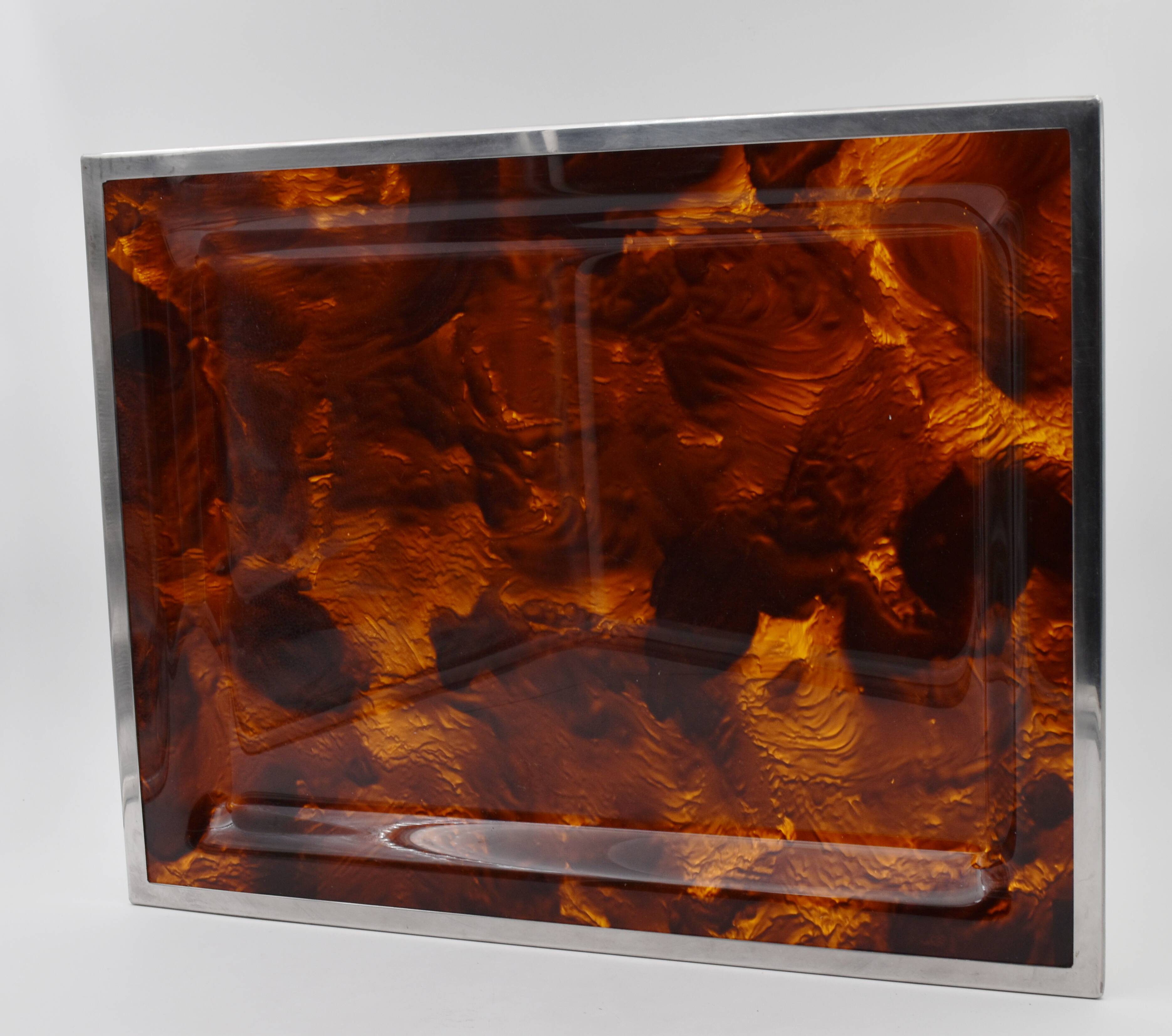 1970s scale-style plexi tray