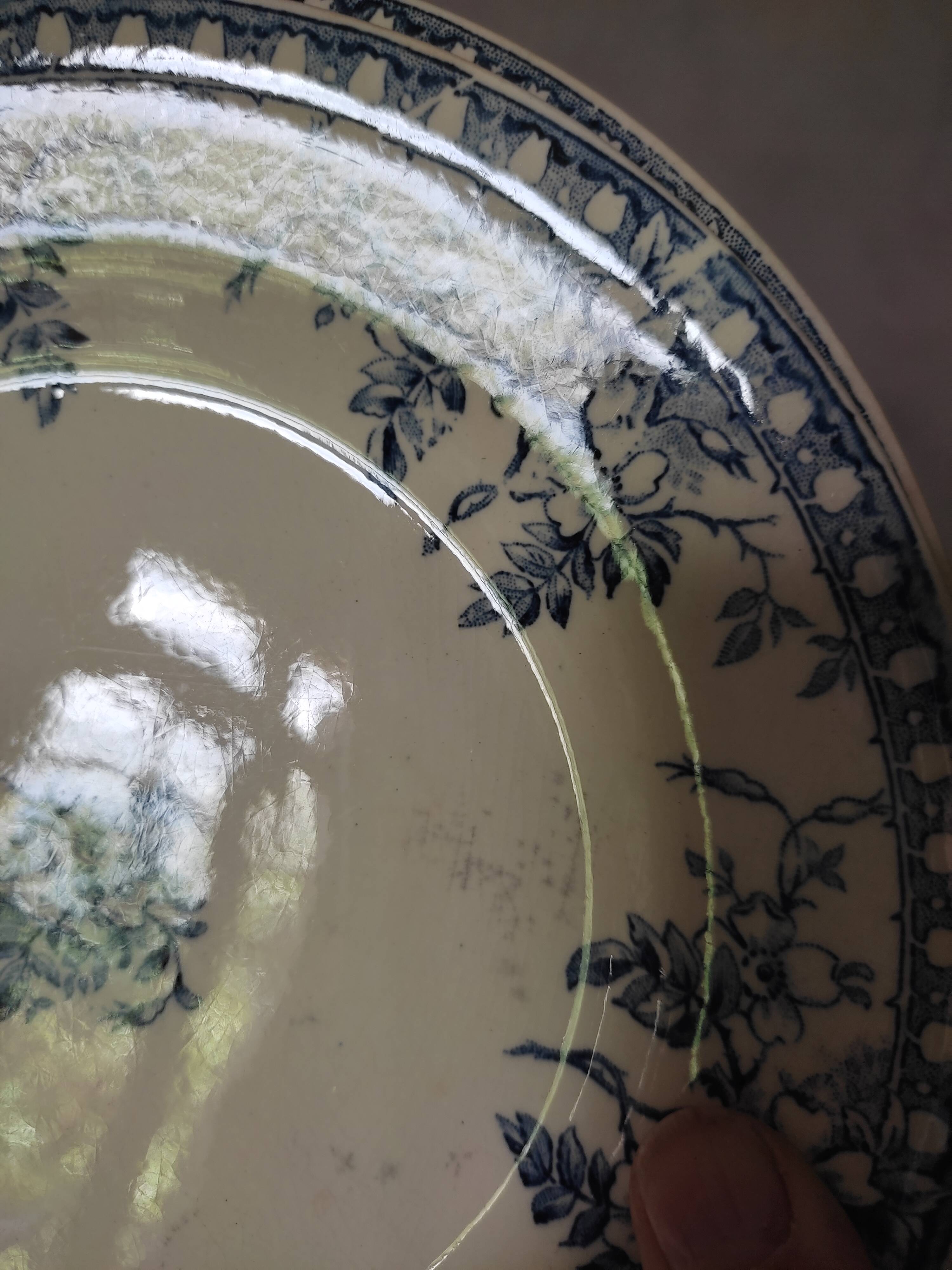 Set of 5 gien plates Terre de Fer