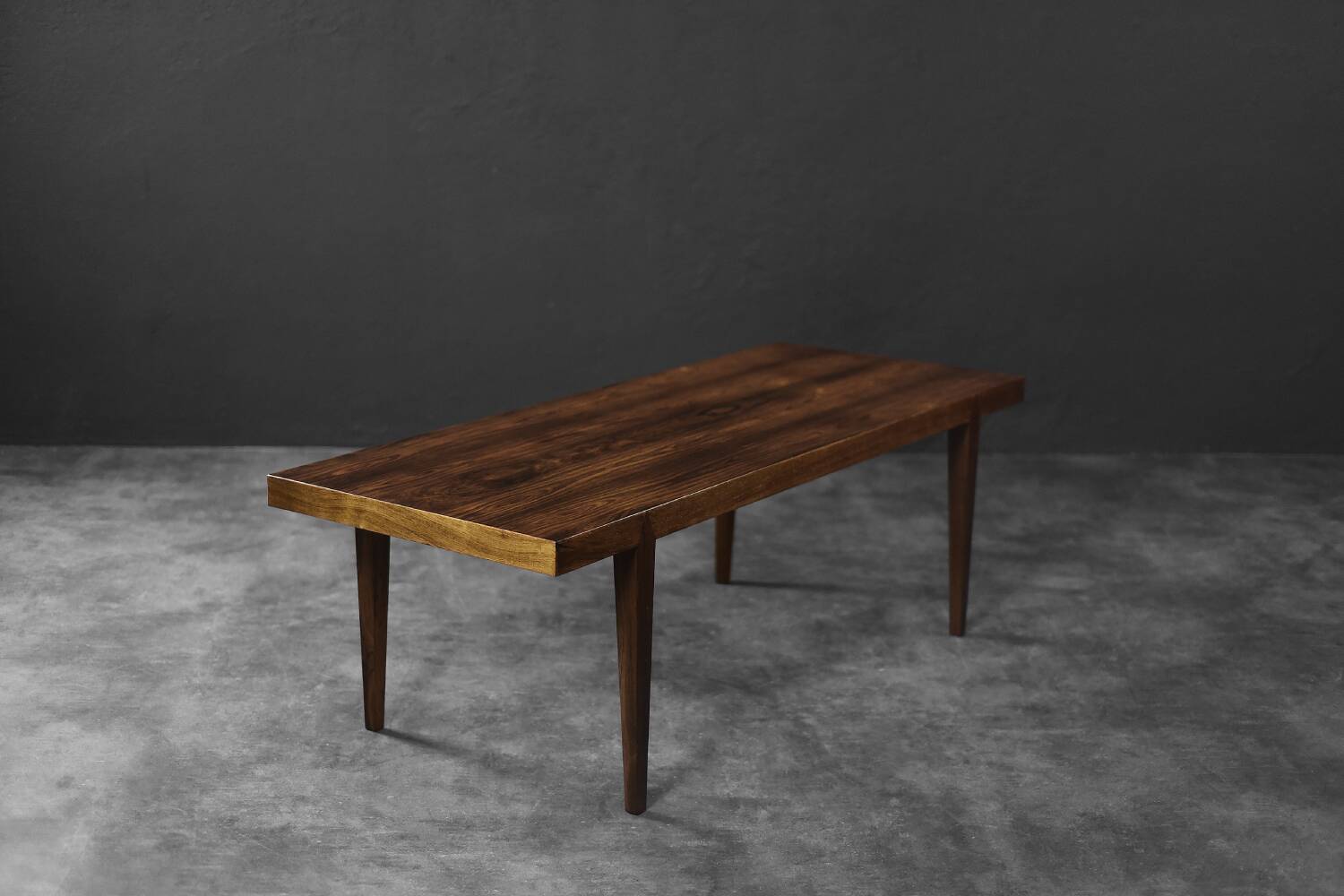 Vintage Mid-Century Danish Rosewood Coffee Table by Severin Hansen
