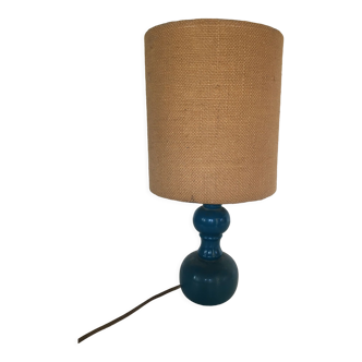 Turned wooden lamp 1960