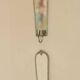 Pair of Mid Century Swedish Pewter Sconces with Mirror