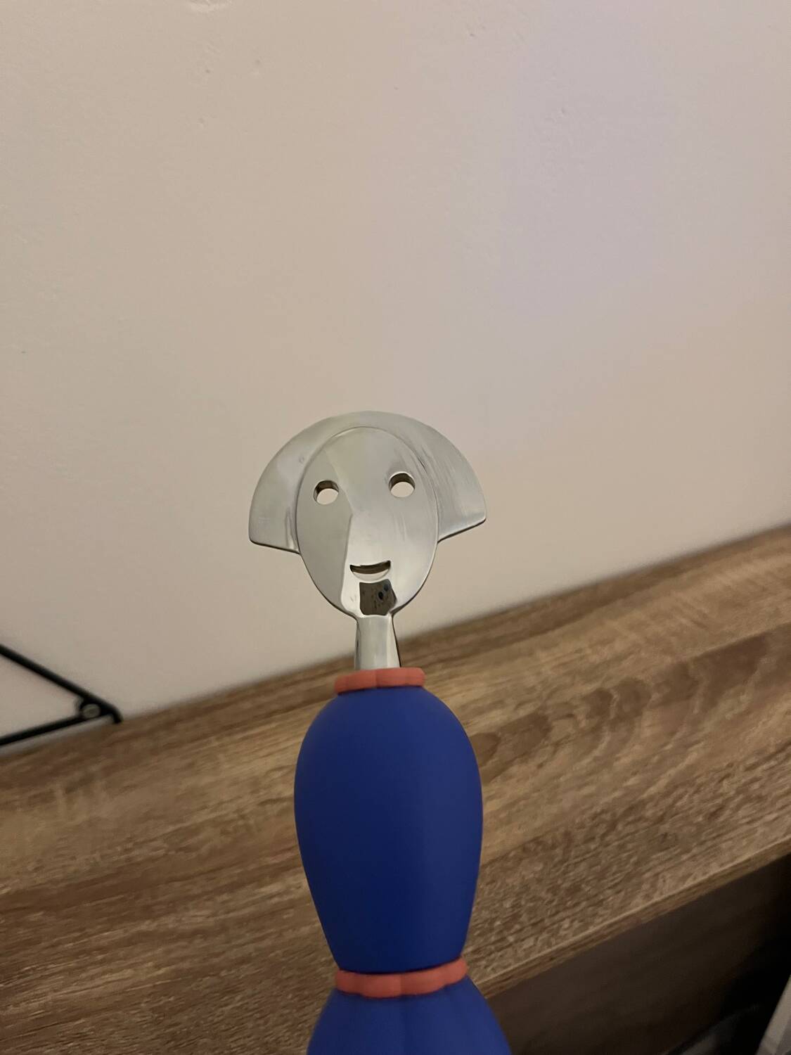 Blue pepper mill Alessi