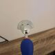 Blue pepper mill Alessi