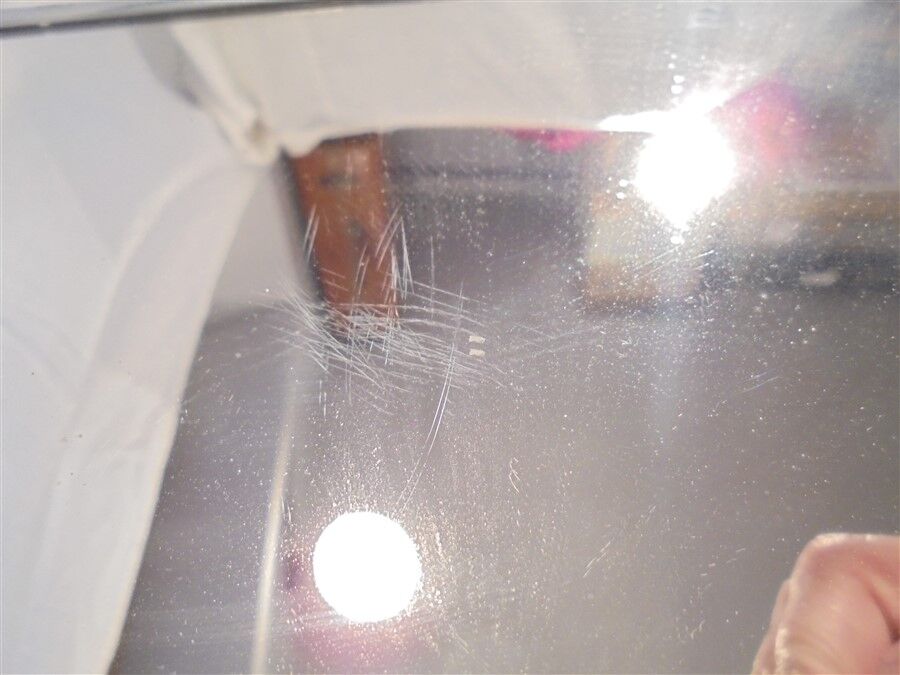 Barber triptych mirror 69x28cm