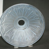 Pair of pressed glass cups