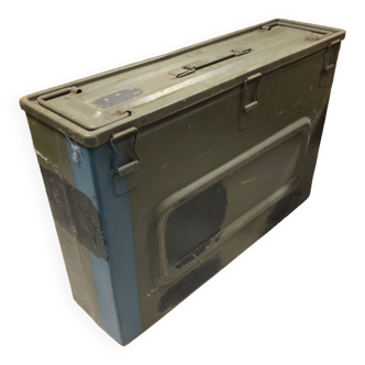 Military crate, iron ammunition crate