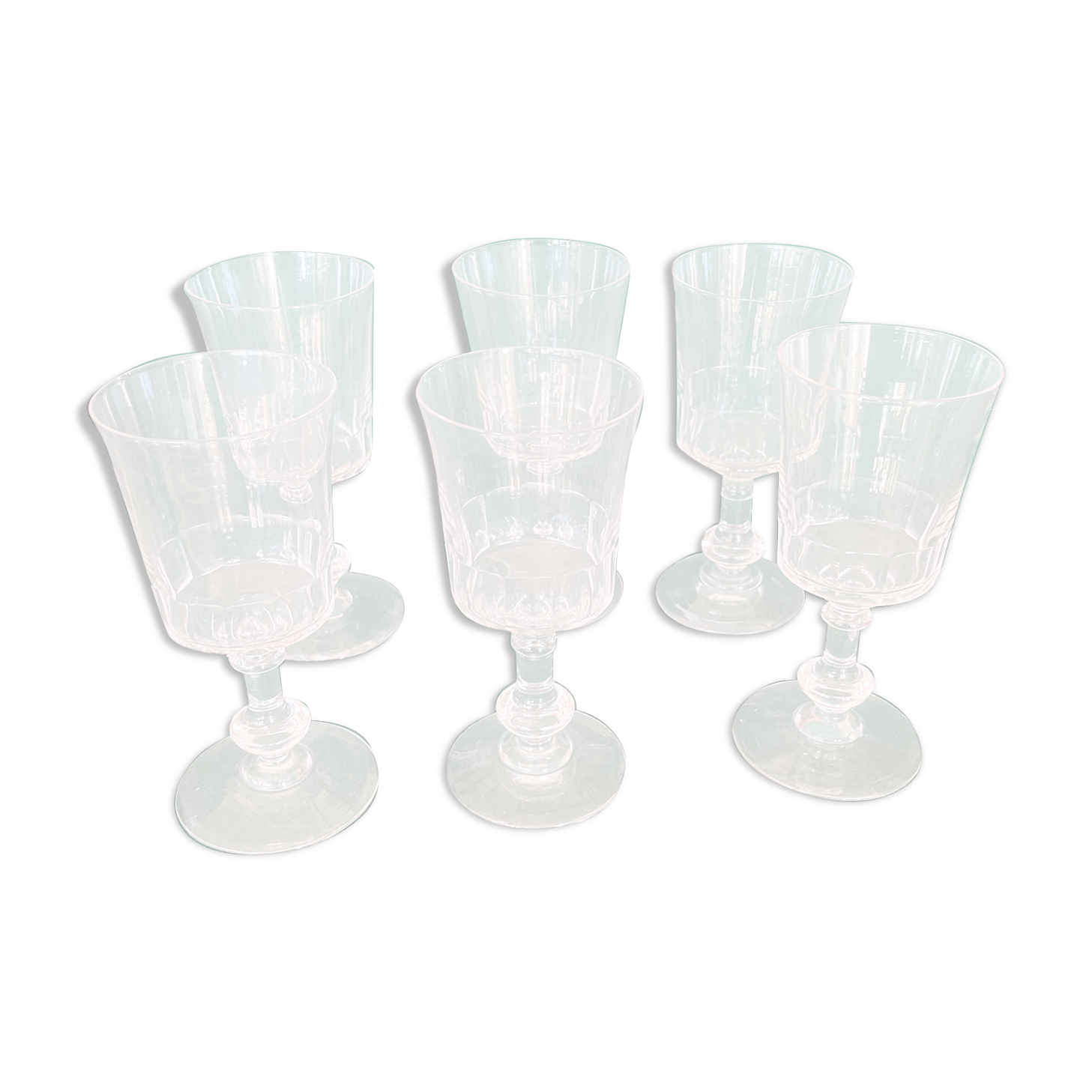 6 glasses of old wine