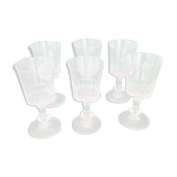 6 glasses of old wine