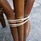 Rattan bar and two stools