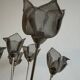 Lampe de sol unique par Massive avec 7 roses.