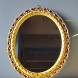 Antique stucco mirror