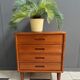 Commode en teck danoise des années 1960