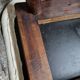 Pair of vintage wooden chairs