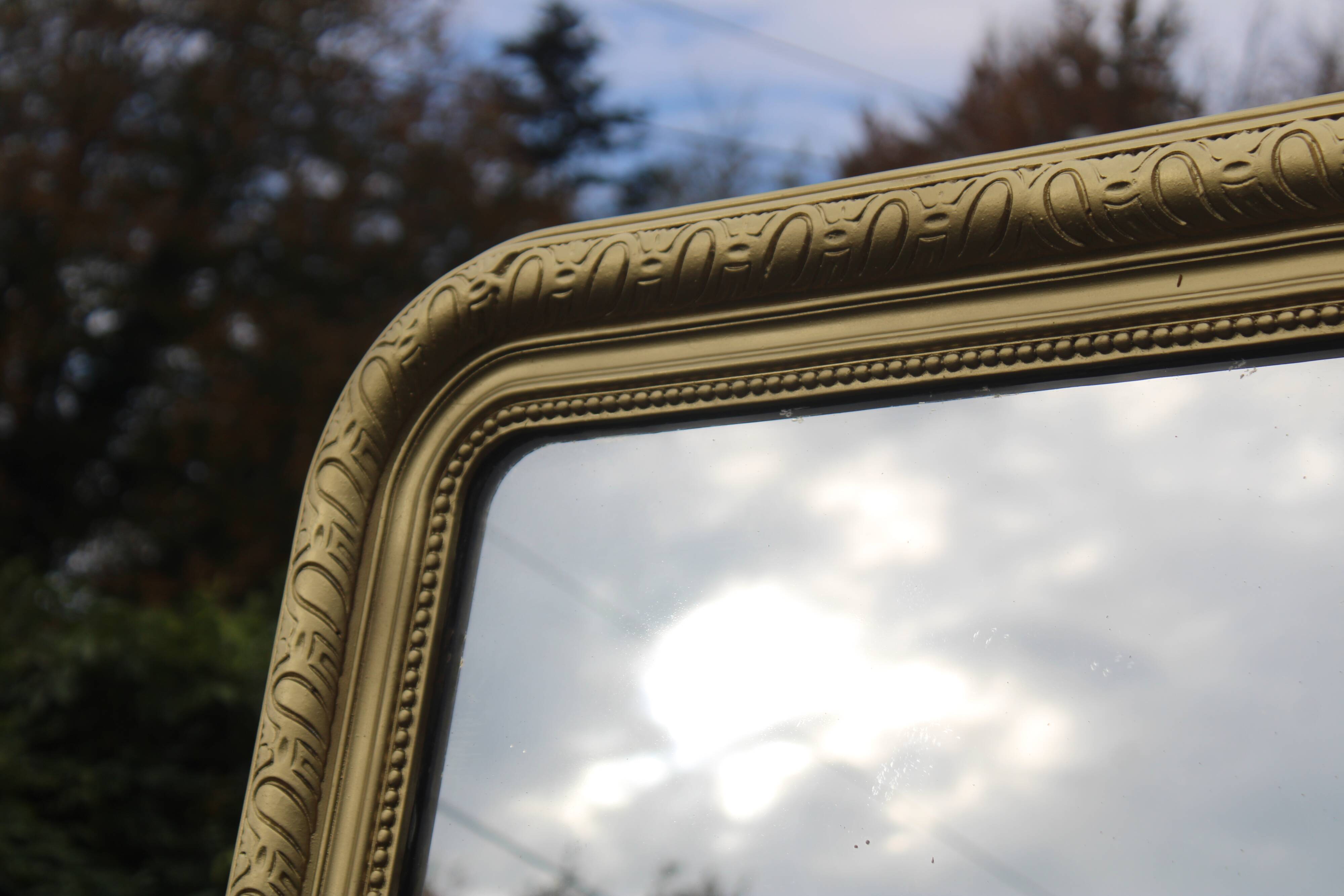 Antique mirror in Louis Philippe style
