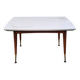 Vintage Formica table, height adjustable and extendable, 1950s