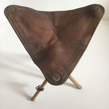 Vintage foldable painter's stool