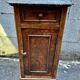 Petit chevet Meuble ancien Louis Philippe bois marbre