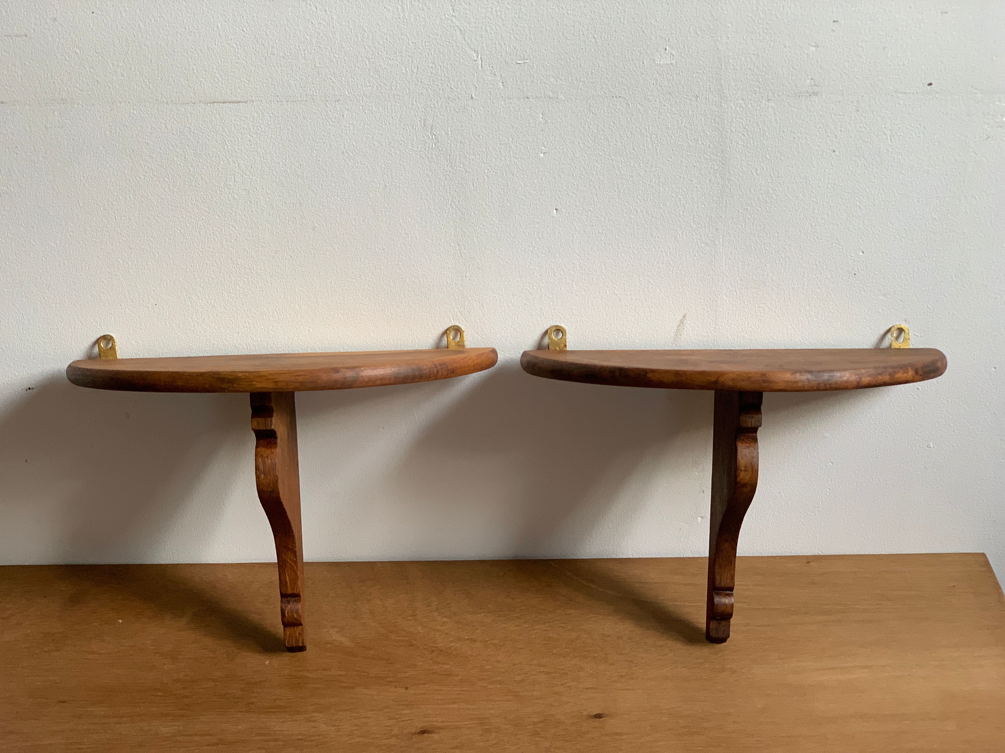 Vintage console shelf