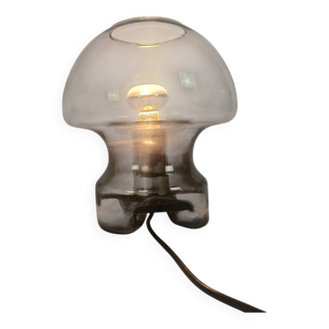 Süssmuth Leuchten - Mushroom Lamp - 'Smoked' glass - Germany - 1970's