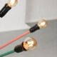 Mid-century Colourful Sputnik Chandelier, 50s