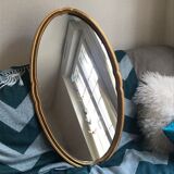 Old gilded mirror