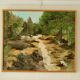 Huile sur toile suédoise originale – « Paysage »