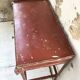 19th metal patinated dentist furniture