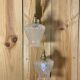 2 vintage globe portable lamps